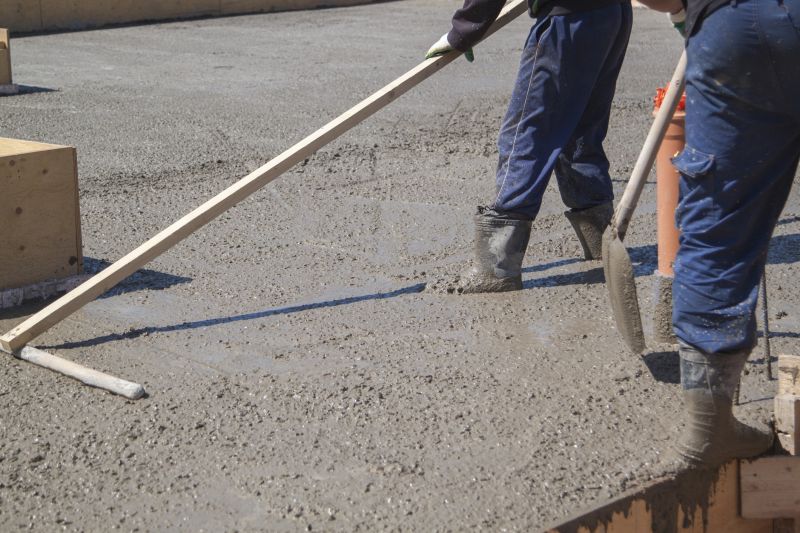 Concrete Pouring Process